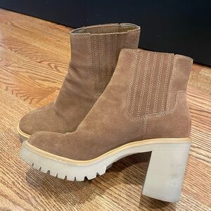 Dolce Vita Platform Suede Boots